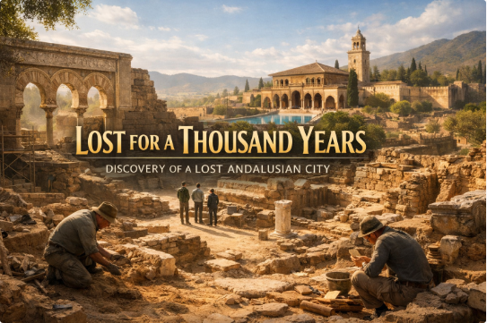 ضائعة لألف عام: اكتشاف مدينة أندلسية مفقودة